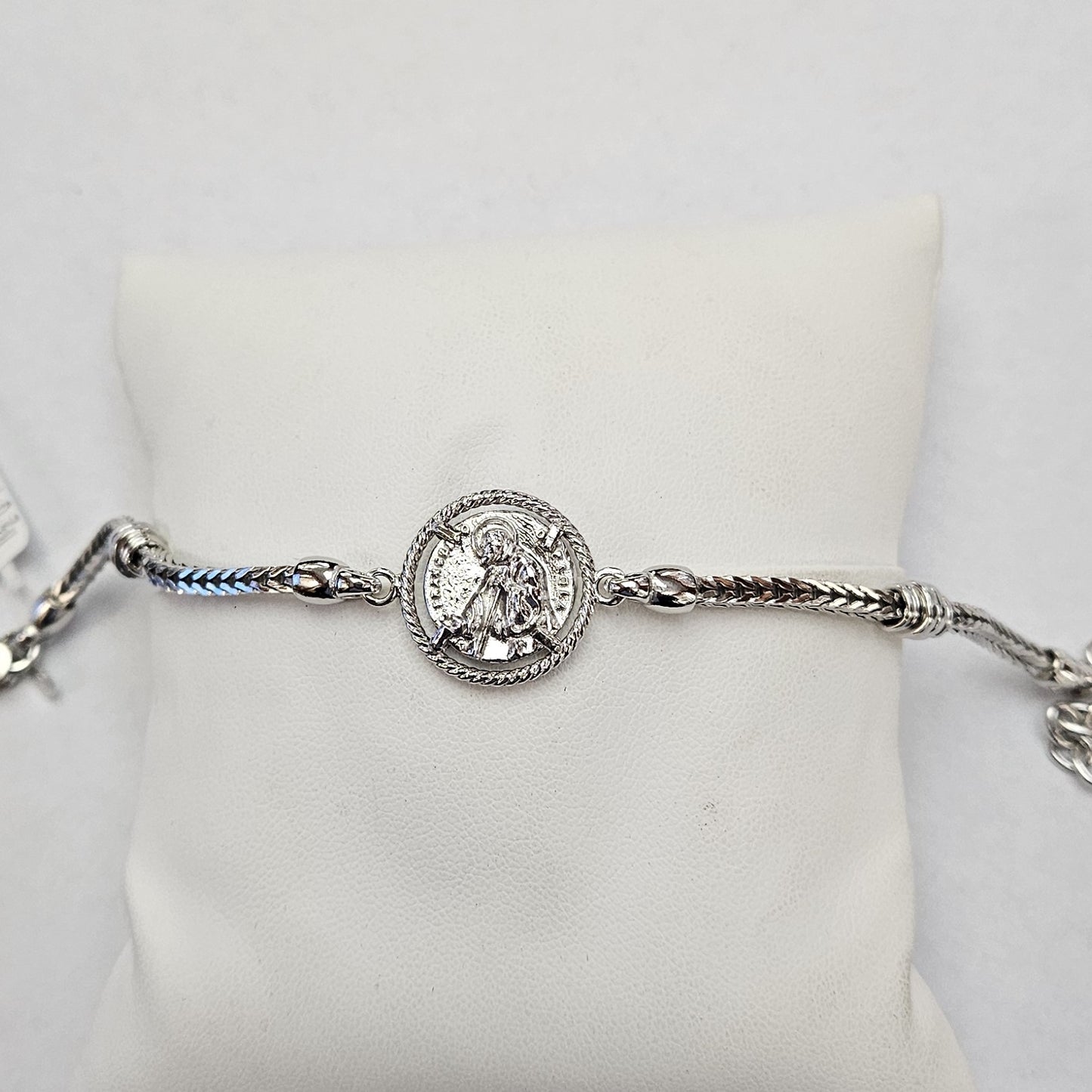 Bracciale San Francesco di Paola Argento - BR.U.SF  Amanthia Bianco  