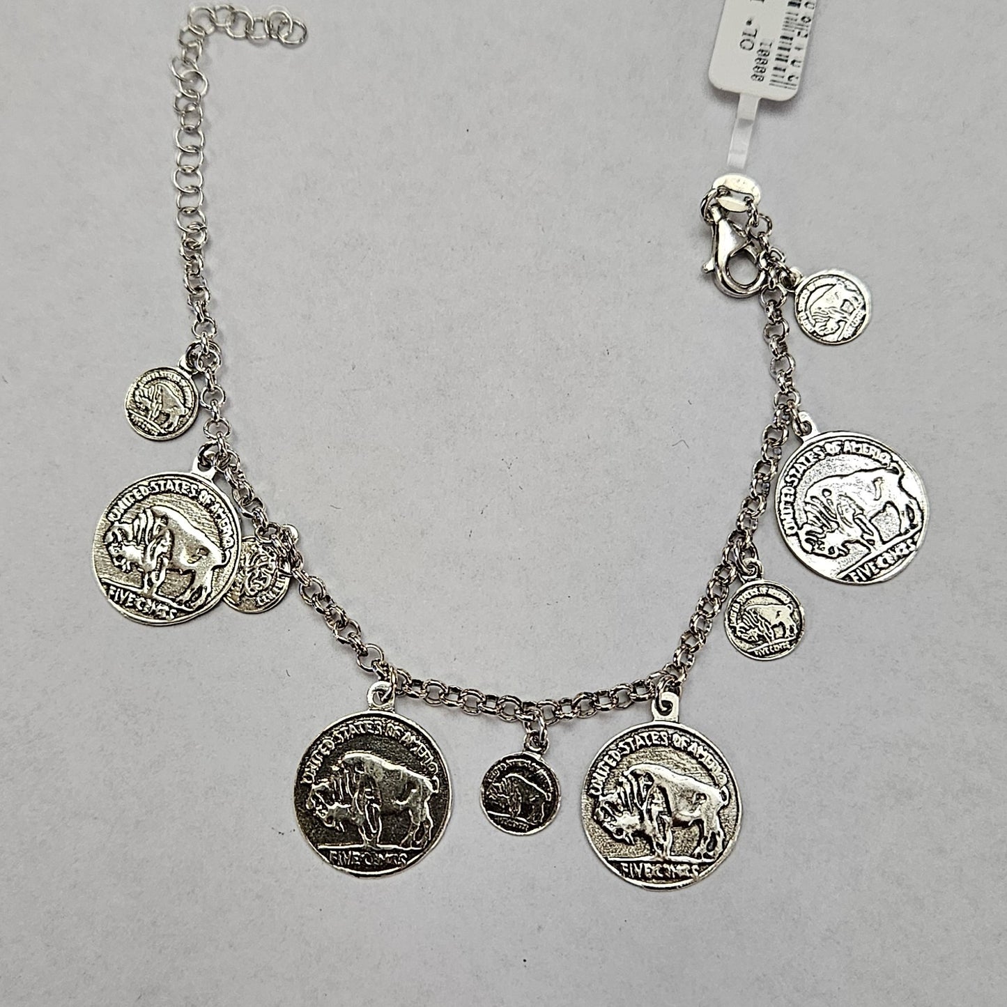 Collana Monete in argento 925 - CO.MO  Amanthia   