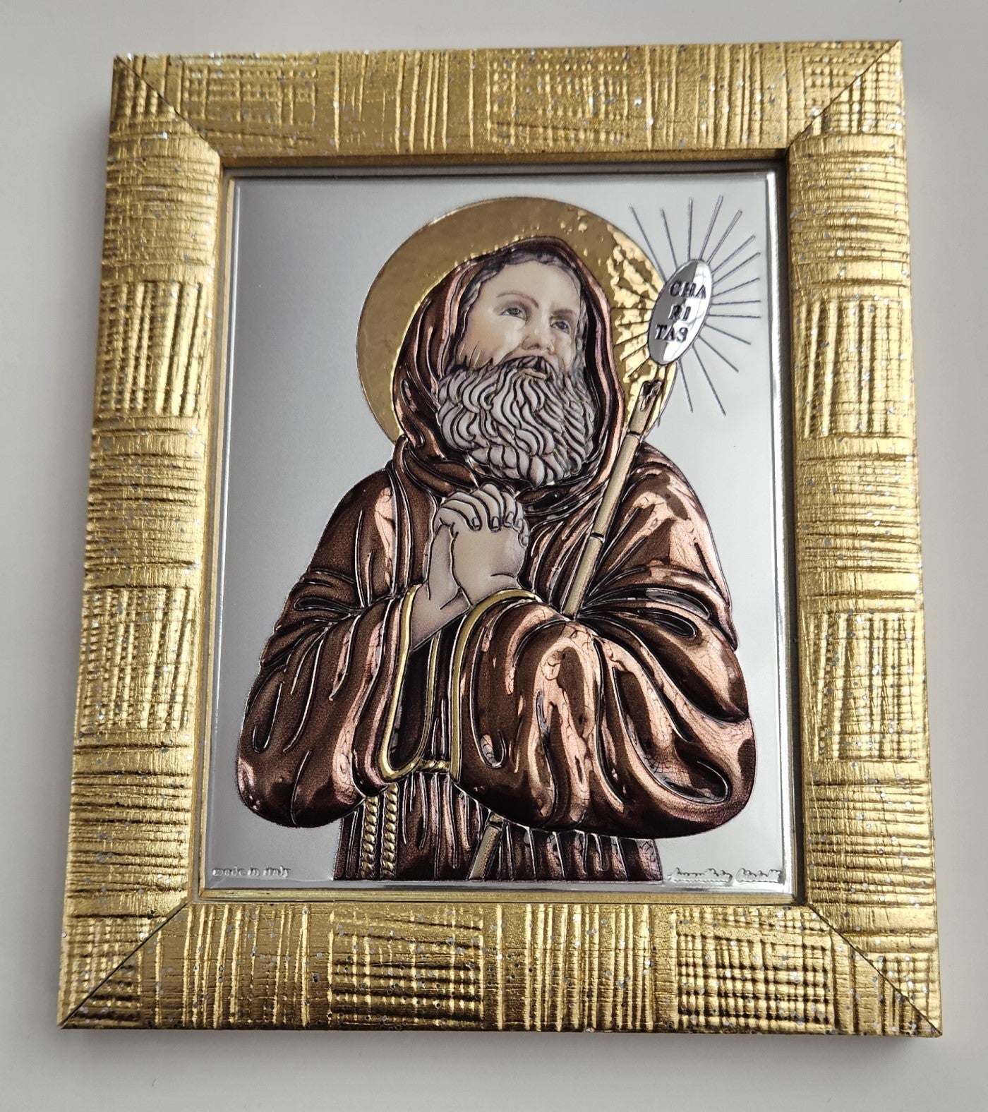 Quadro San Francesco di Paola - 3177/3ORO-SM quadro Amanthia   