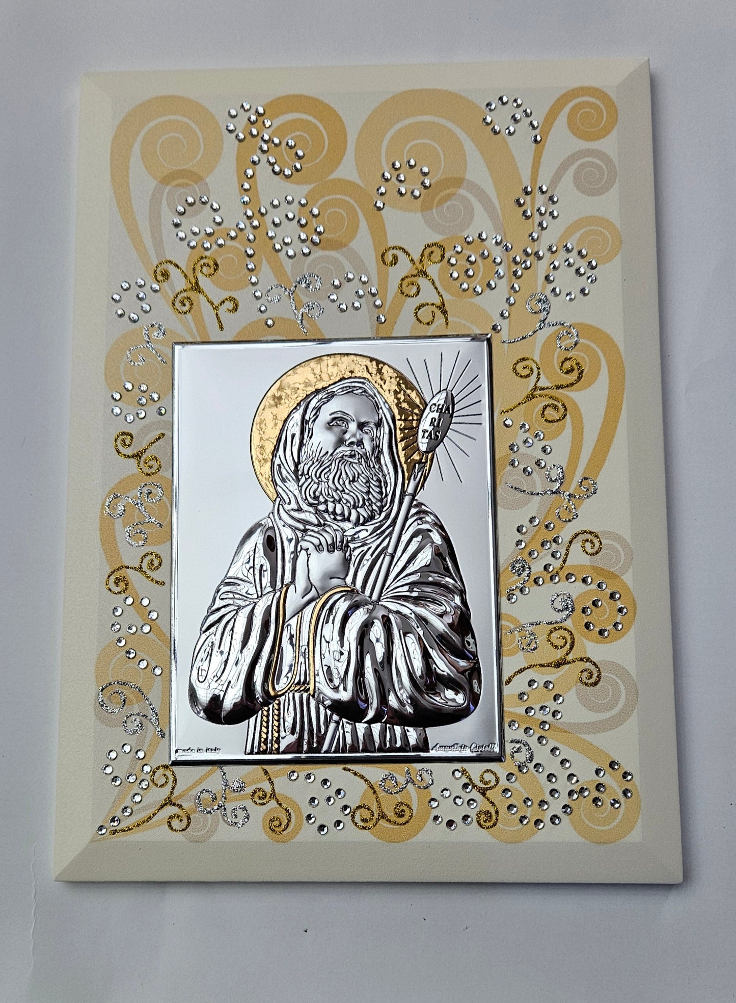 Quadro San Francesco di Paola - 3177/3SW-ORO quadro Amanthia   