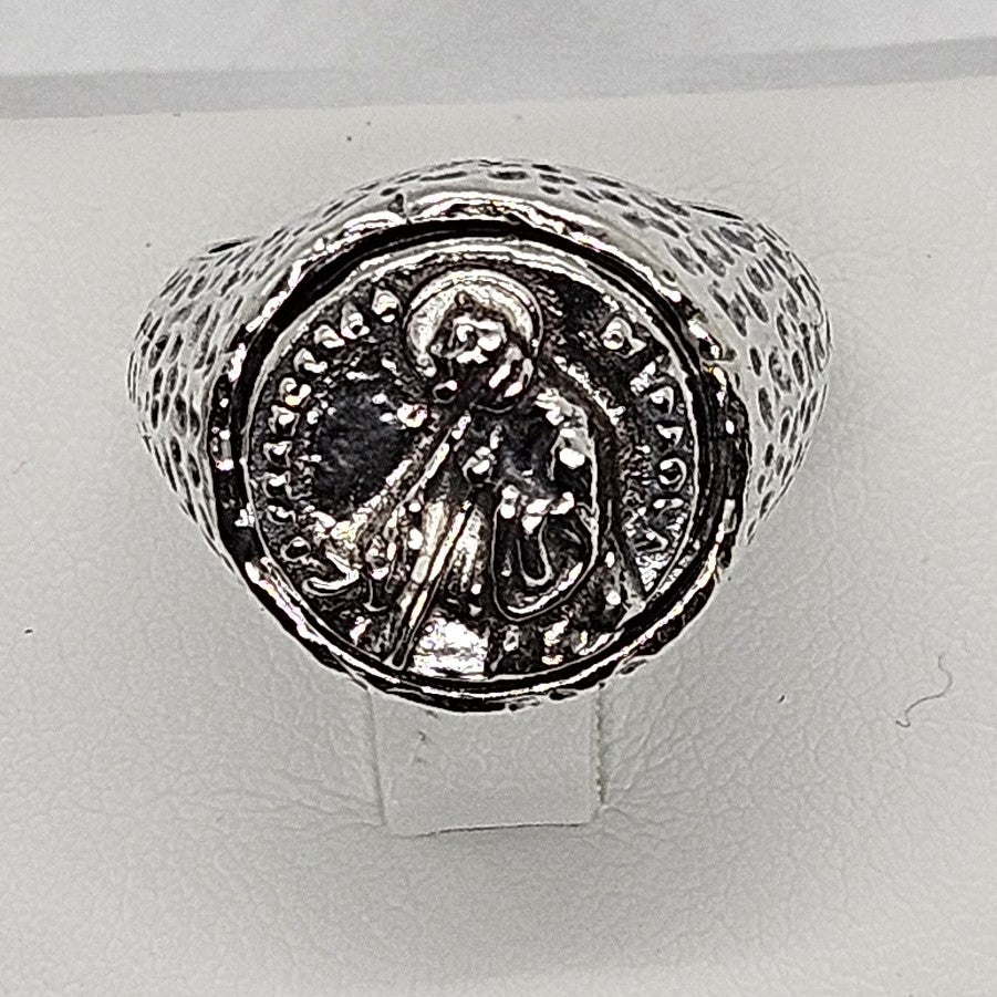 Anello San Francesco di Paola Gambo lavorato in Argento - AN.SF.5 Amanthia