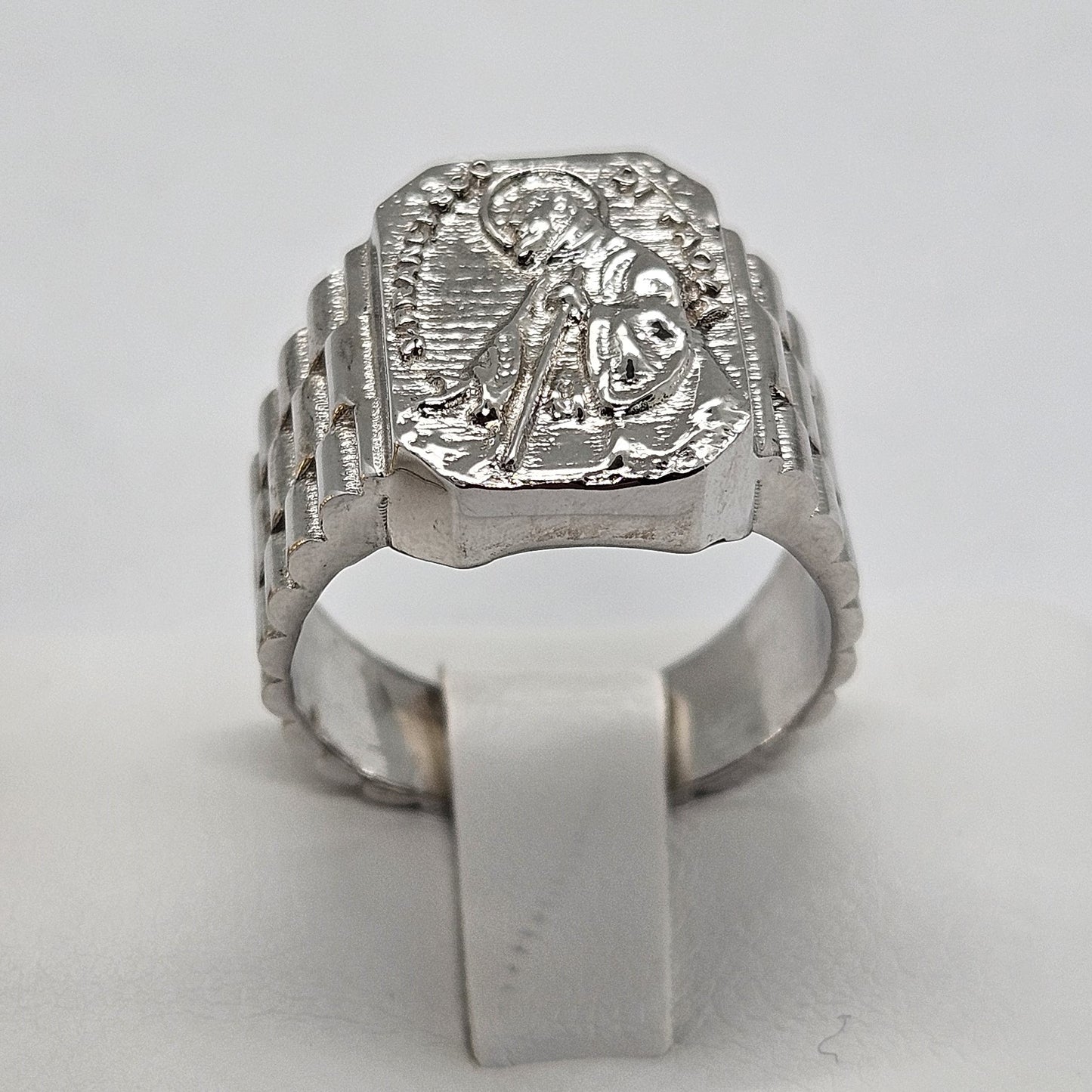 Anello San Francesco di Paola Gambo lavorato in Argento - AN.SF.6 Amanthia