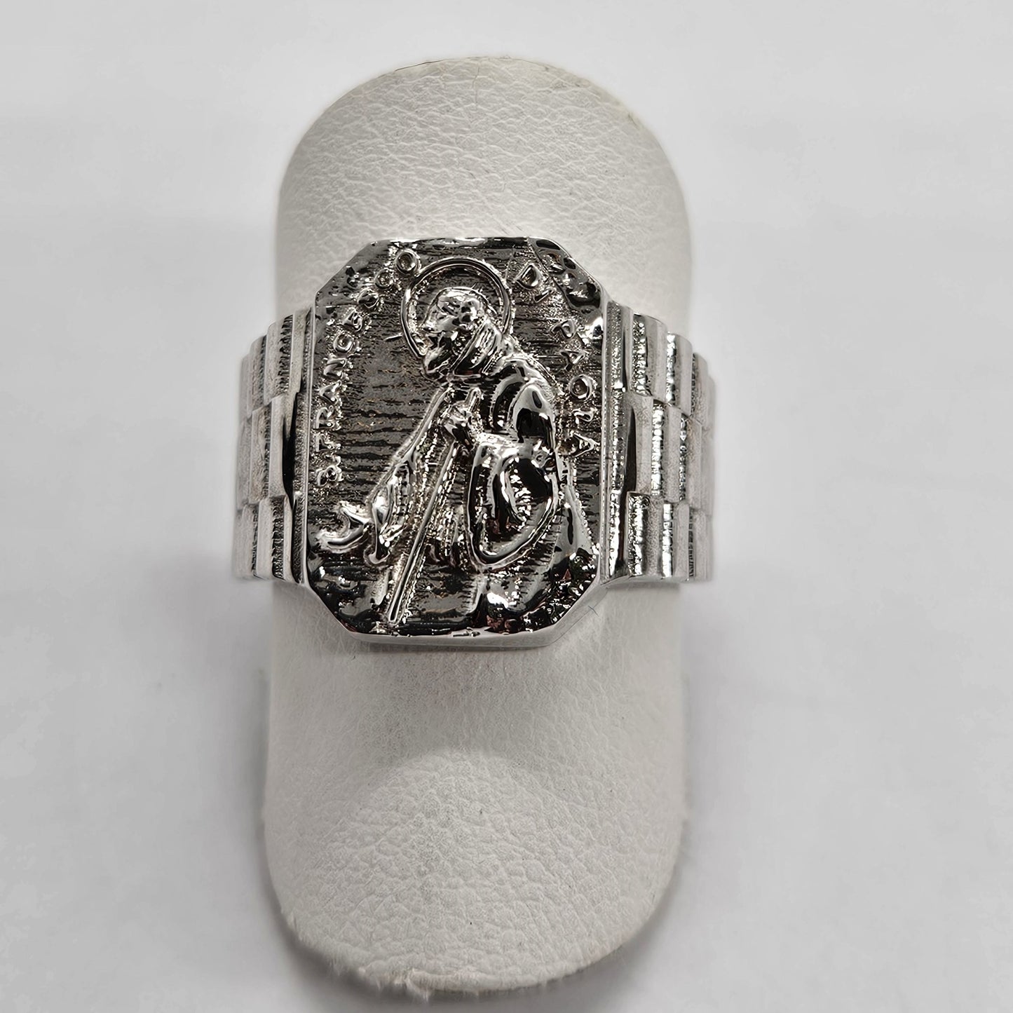 Anello San Francesco di Paola Gambo lavorato in Argento - AN.SF.6 Amanthia