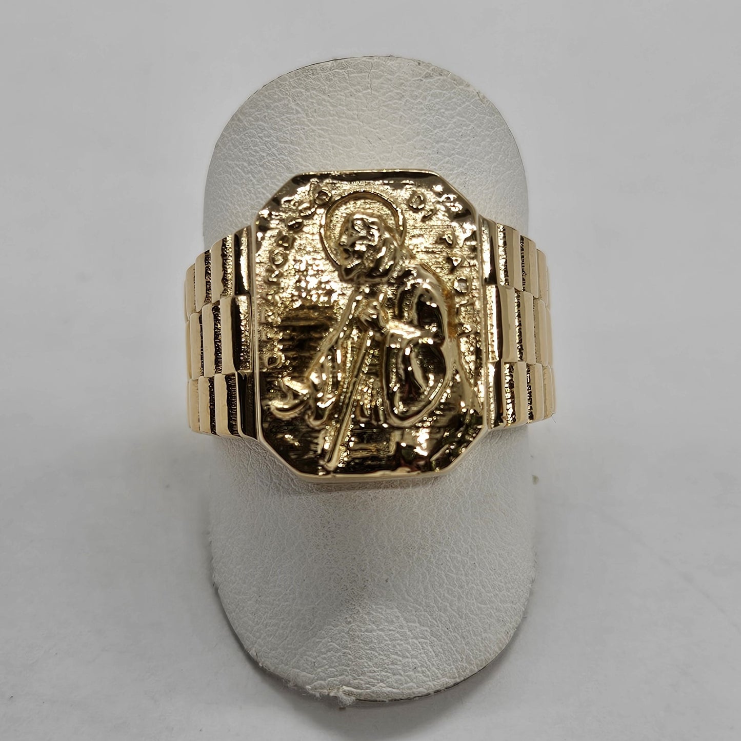 Anello San Francesco di Paola Gambo lavorato in Argento - AN.SF.6 Amanthia