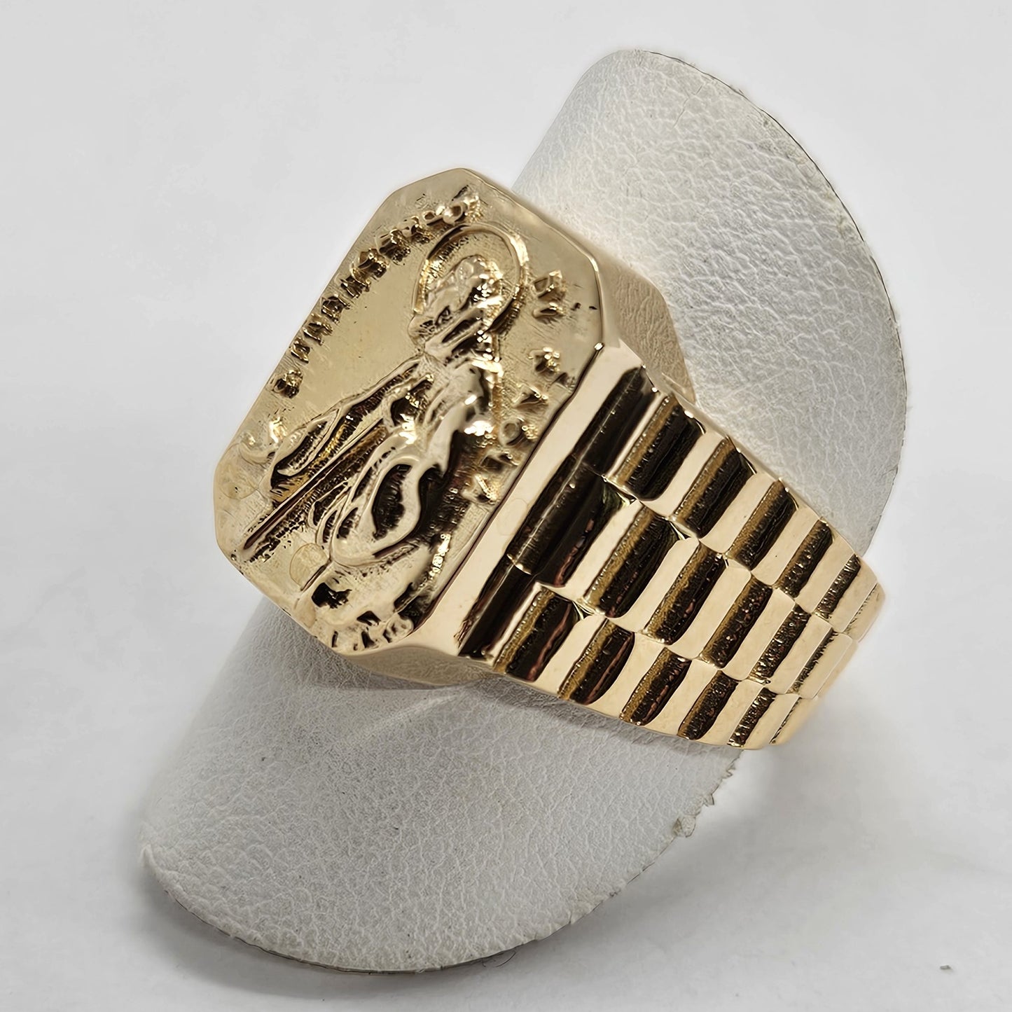 Anello San Francesco di Paola Gambo lavorato in Argento - AN.SF.6 Amanthia Argento dorato