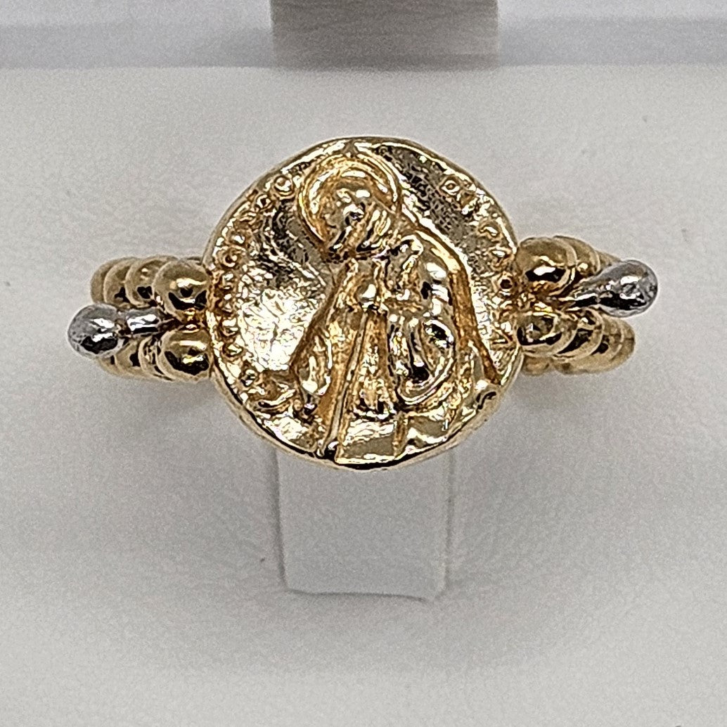 Anello Double Reverse San Francesco di Paola in Argento 925 - AN.DOUBLE.SF.7 Amanthia