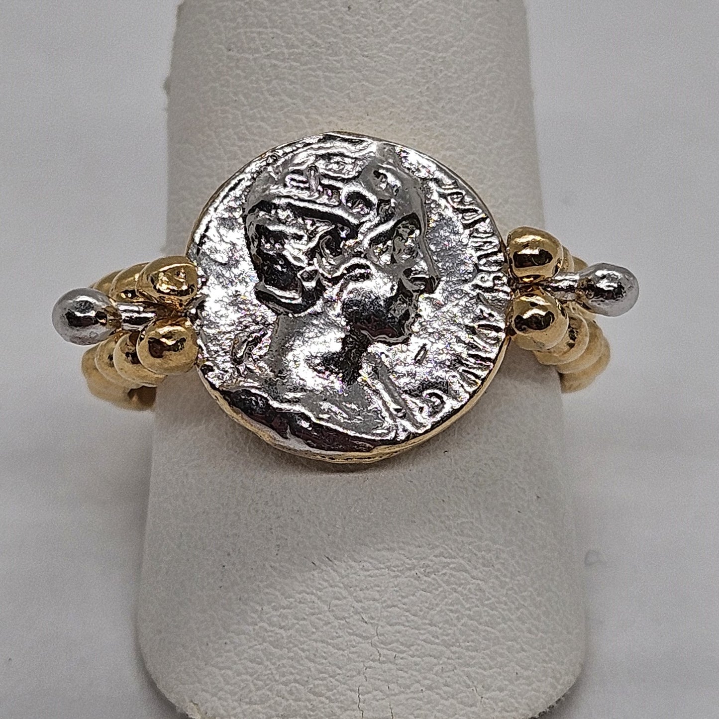 Anello Double Reverse San Francesco di Paola in Argento 925 - AN.DOUBLE.SF.7 Amanthia