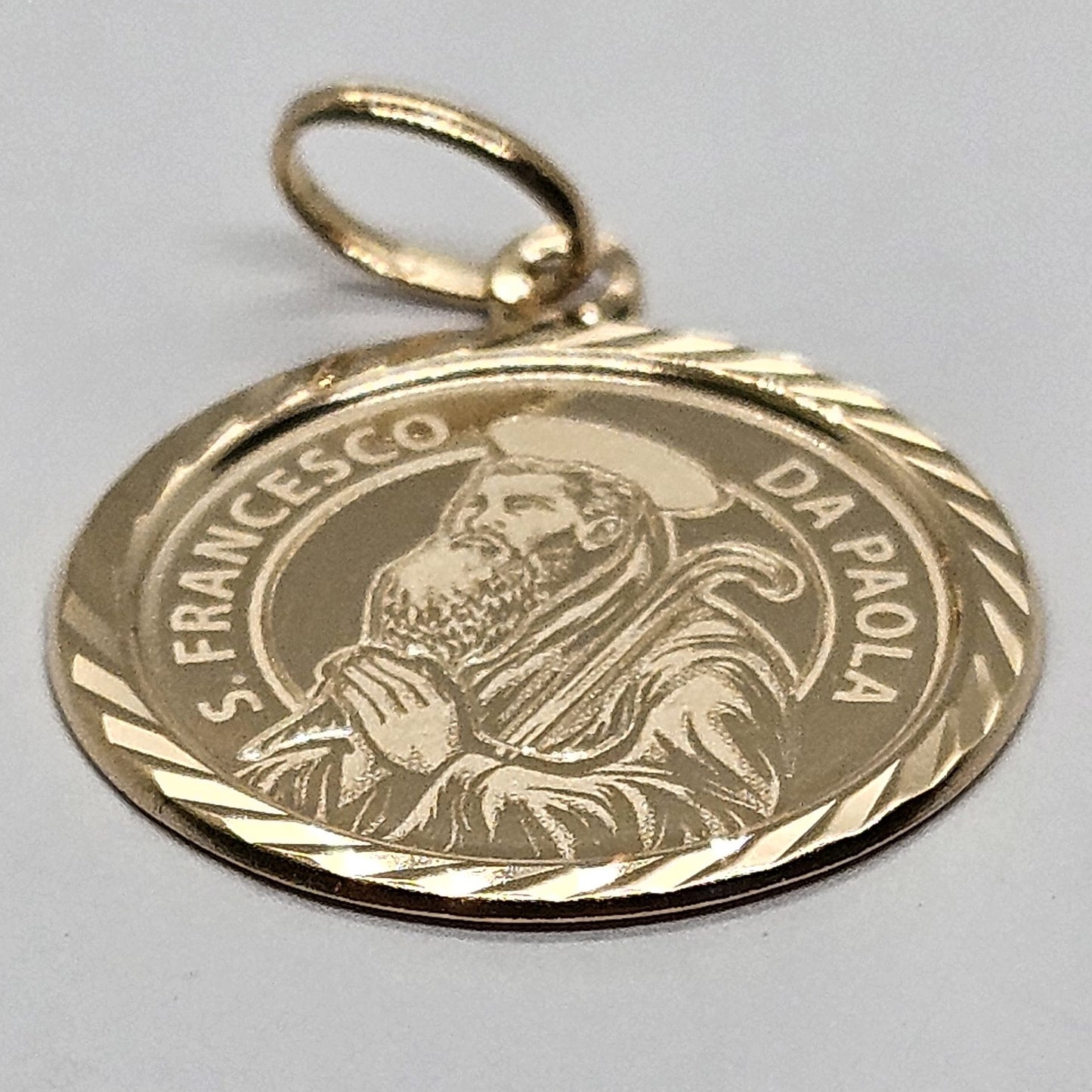Medaglia San Francesco di Paola in Oro - MD.SF.ORO Amanthia