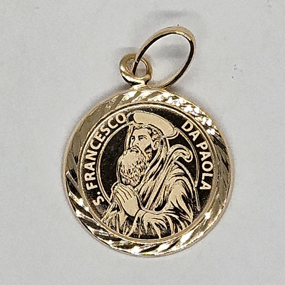 Medaglia San Francesco di Paola in Oro - MD.SF.ORO  Amanthia Piccolo  