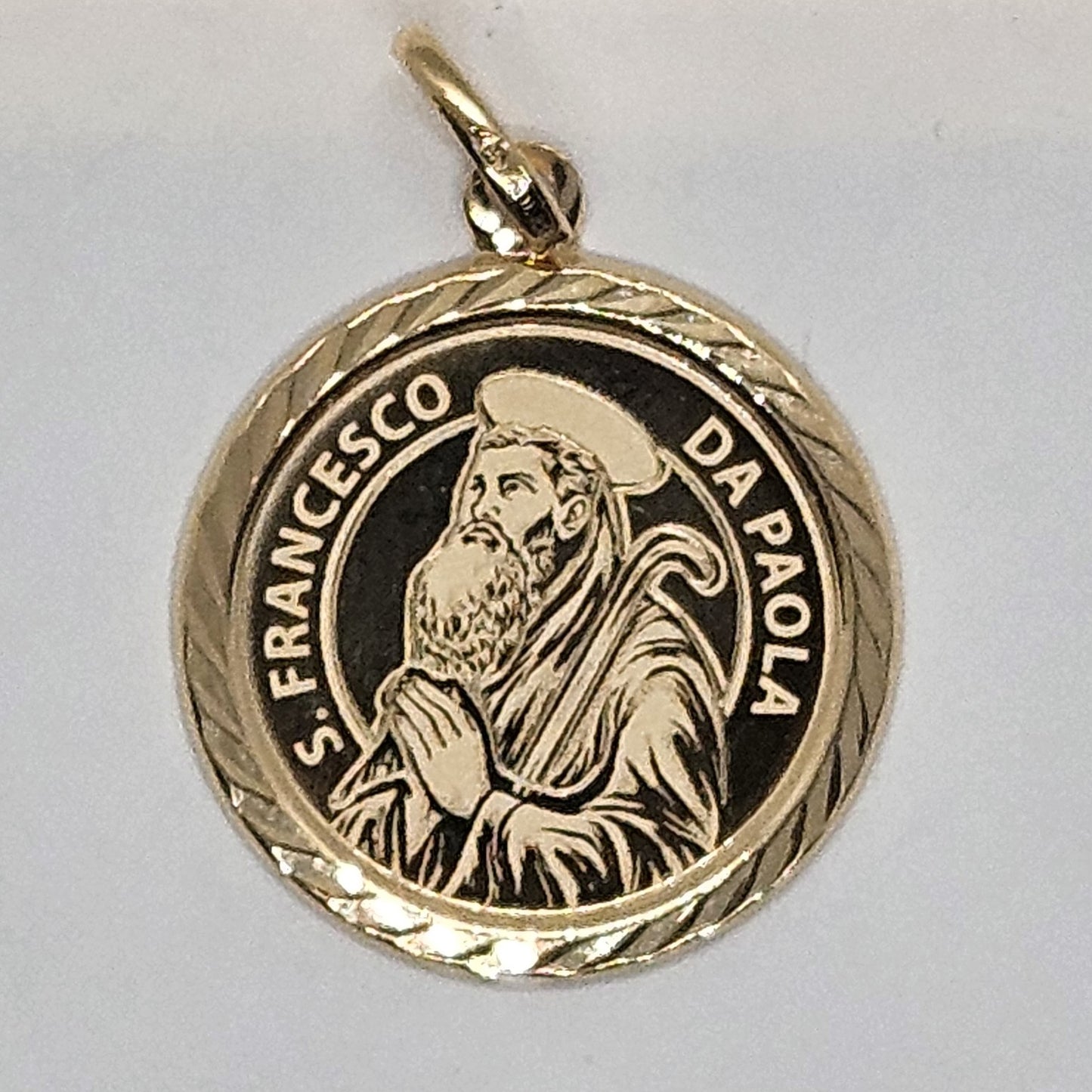 Medaglia San Francesco di Paola in Oro - MD.SF.ORO Amanthia
