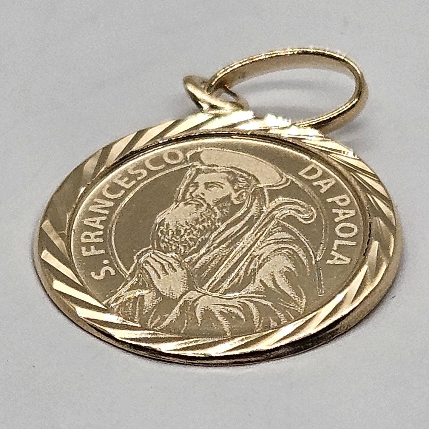 Medaglia San Francesco di Paola in Oro - MD.SF.ORO Amanthia