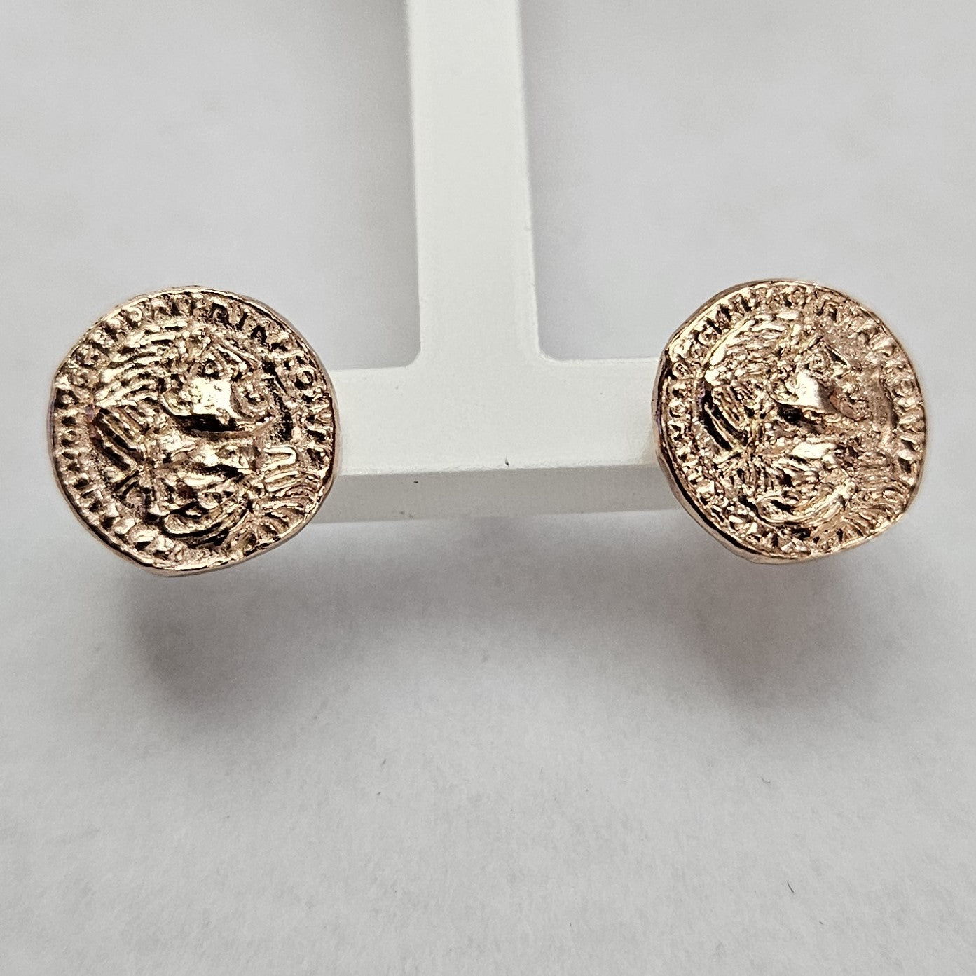 Orecchini Argento Moneta - OC.25 Amanthia Argento rosè