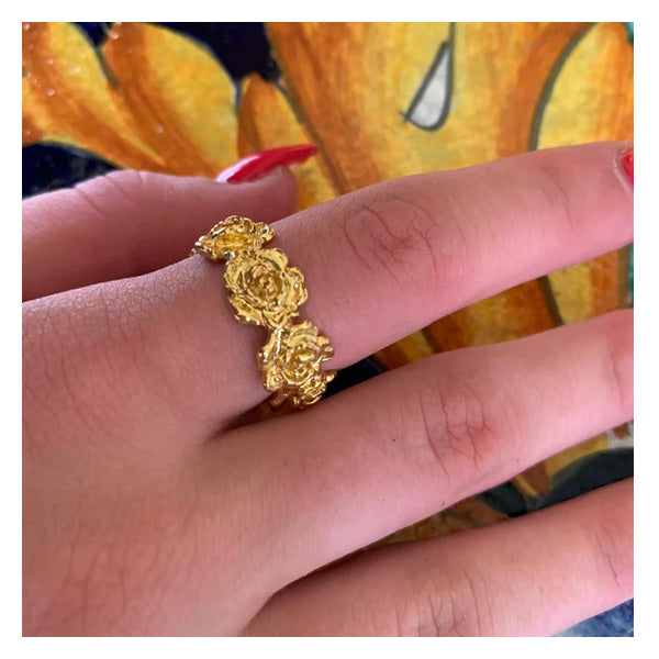 Anello Rose completo in Argento 925 - AN.099 Amanthia