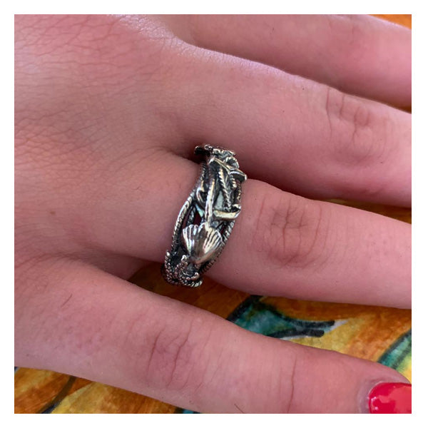 Anello Fascia Marea Argento 925 - AN.109 Amanthia