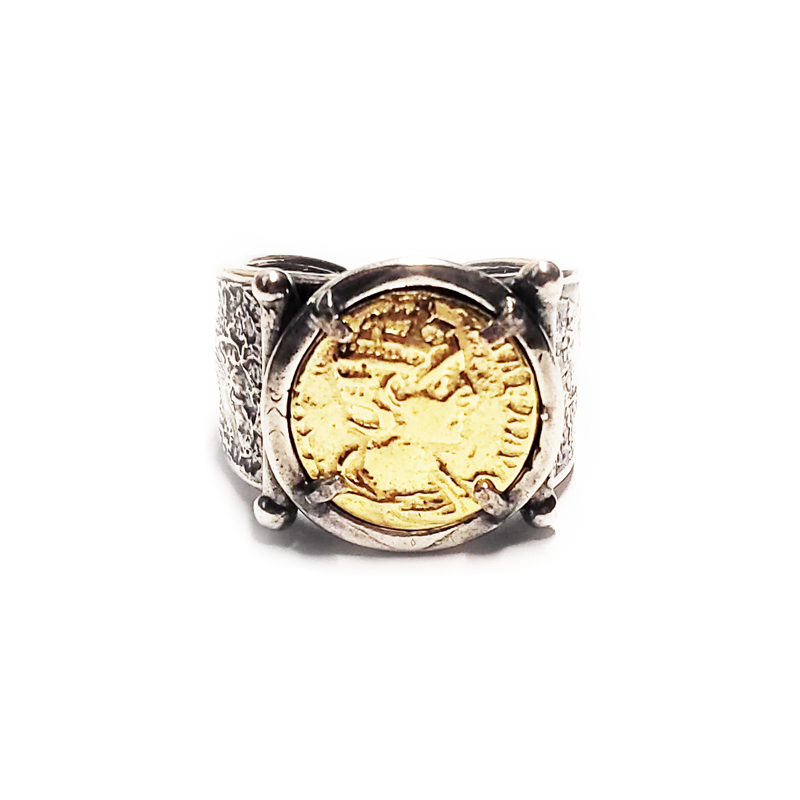 Anello Moneta Bicolore - AN.095 Amanthia