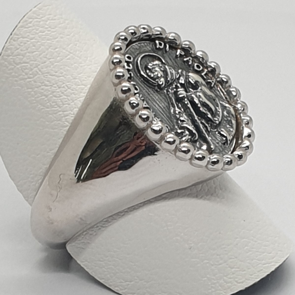 Anello San Francesco di Paola in Argento 925 - AN.SF1 Amanthia