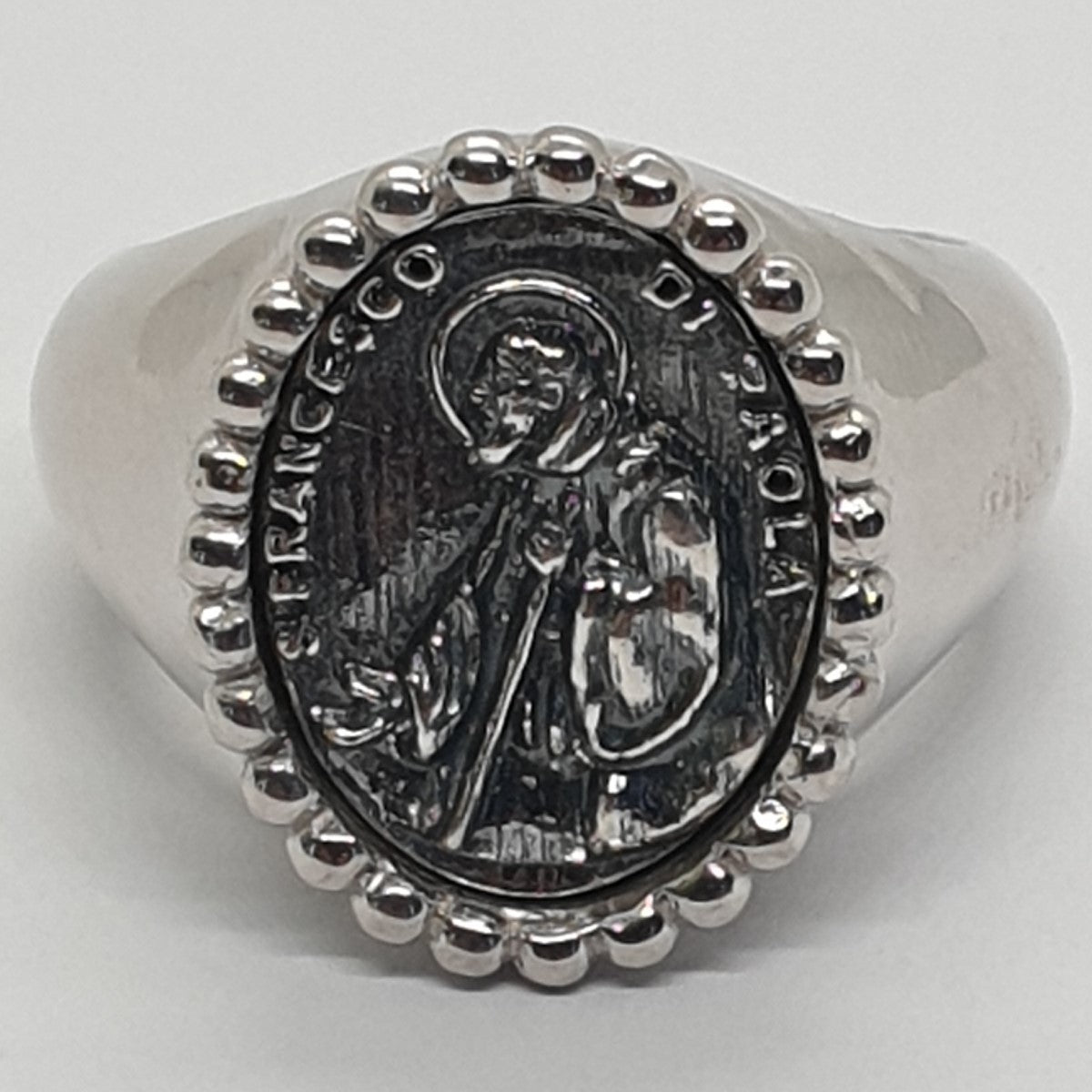 Anello San Francesco di Paola in Argento 925 - AN.SF1  Amanthia   