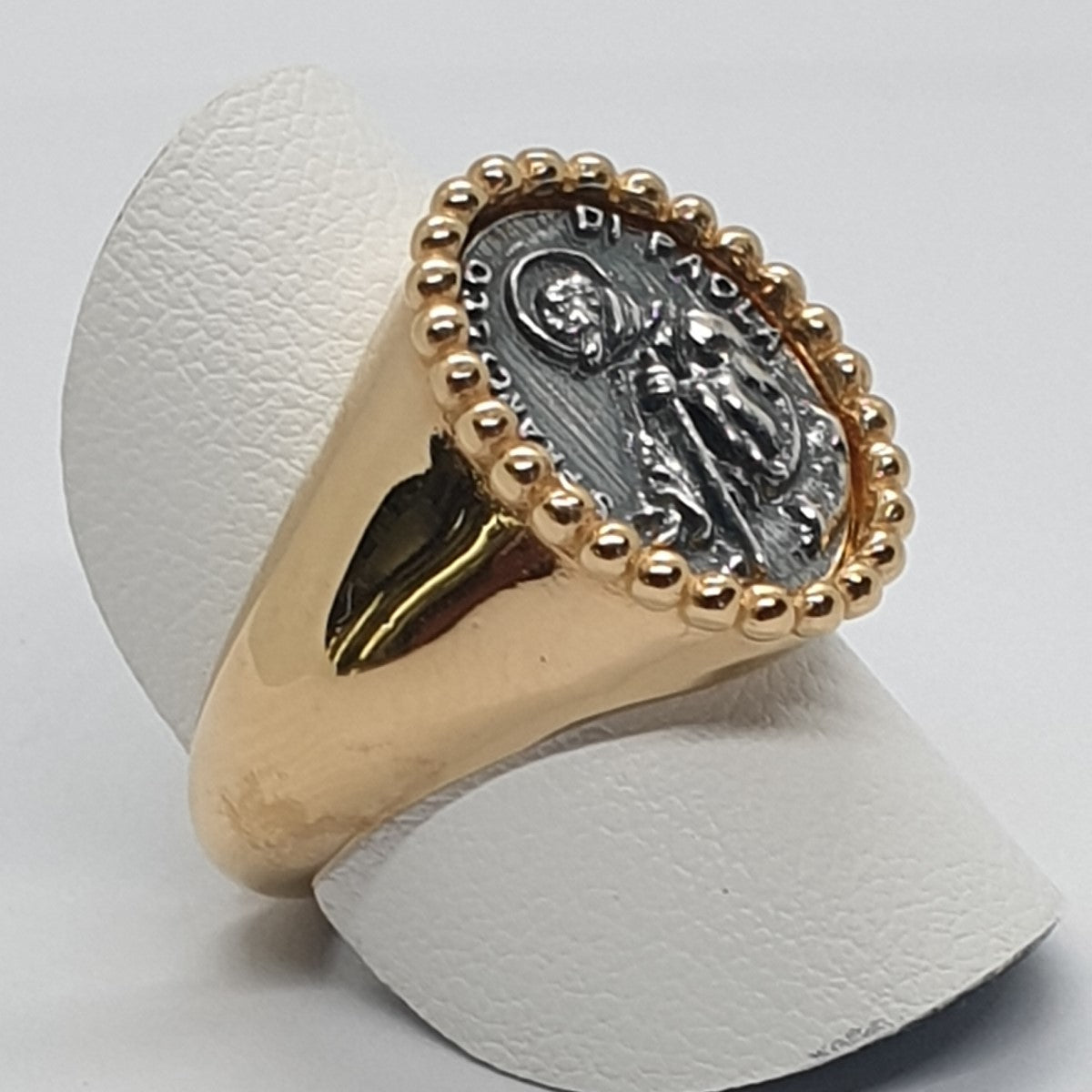Anello San Francesco di Paola in Argento 925 - AN.SF1 Amanthia