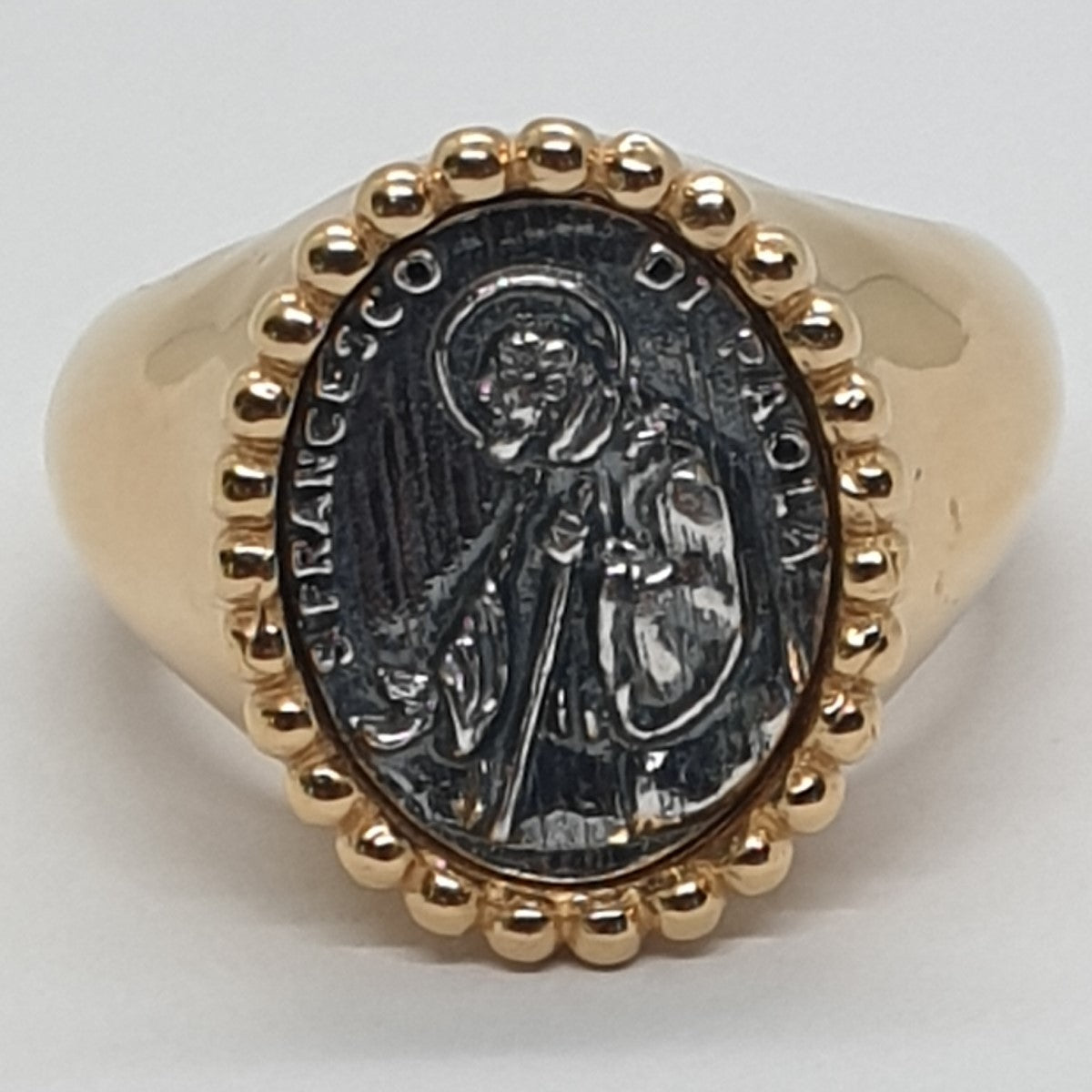 Anello San Francesco di Paola in Argento 925 - AN.SF1 Amanthia