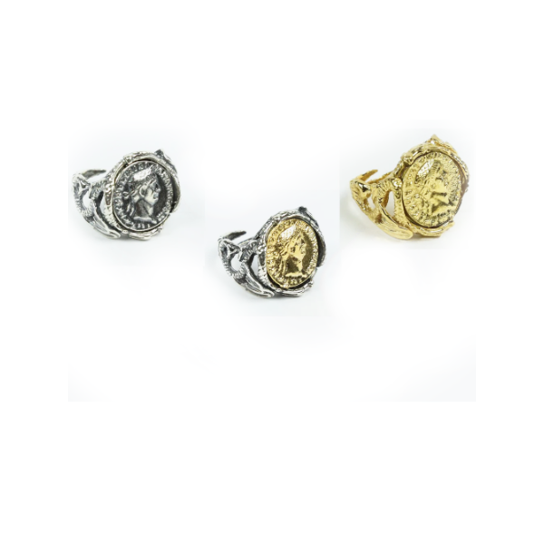 Anello Moneta Cesare - AN.070 Amanthia