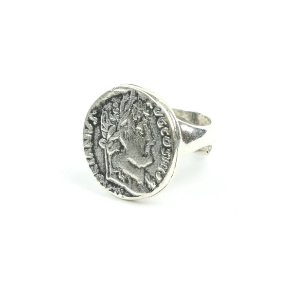 Anello Moneta - AN.092 Amanthia Argento bianco