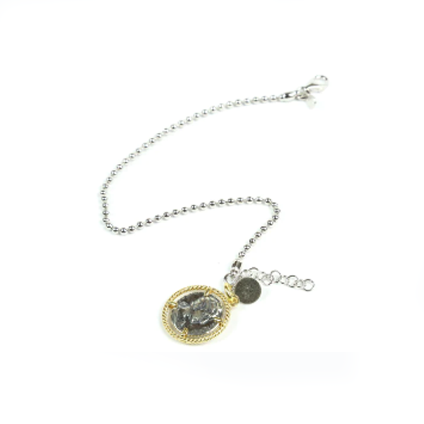 Bracciale con moneta bicolore - BR.058 Amanthia