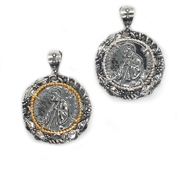 Medaglia San Cristoforo In Argento 925 A Forma Di Cuore - 1,9 Cm - Foto 7