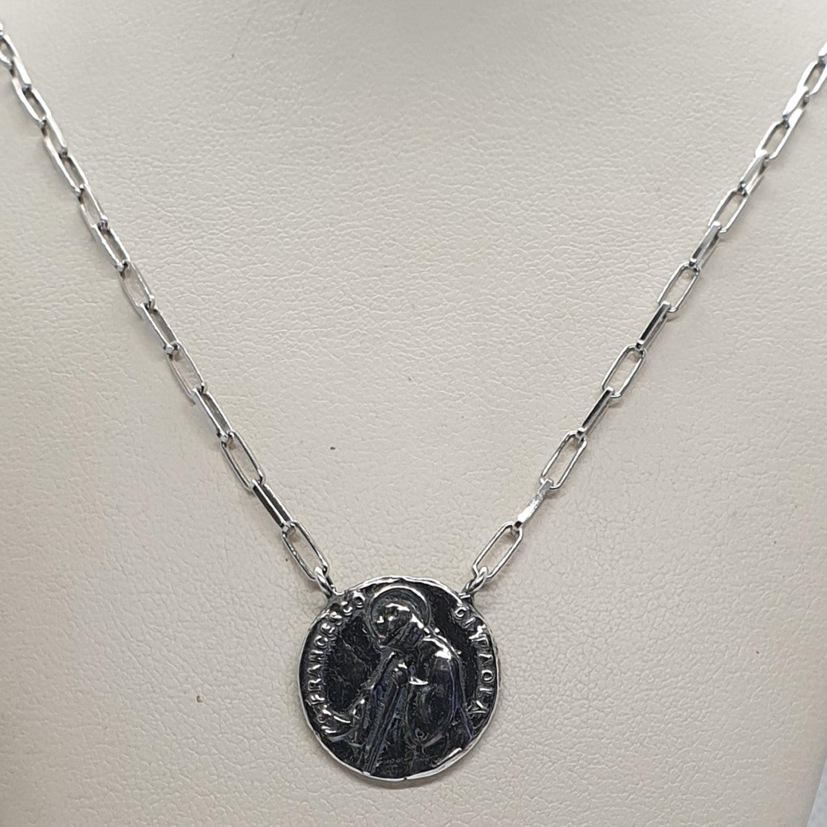 Collana San Francesco di Paola - CO.SF Amanthia Moneta Grande