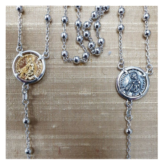 Collana Rosario San Francesco di Paola - RO.SF.001.3MM  Amanthia
