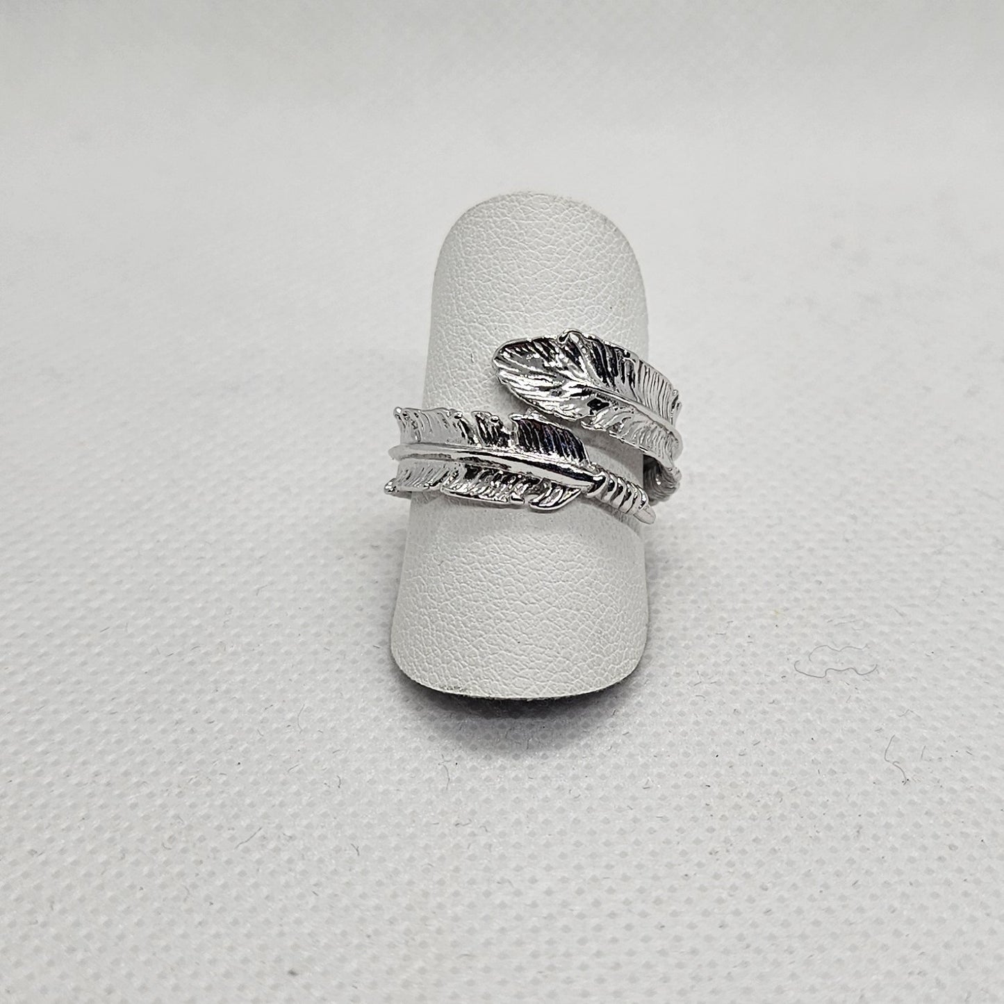 Anello Foglia in Argento - AN.114.69 Amanthia Argento bianco