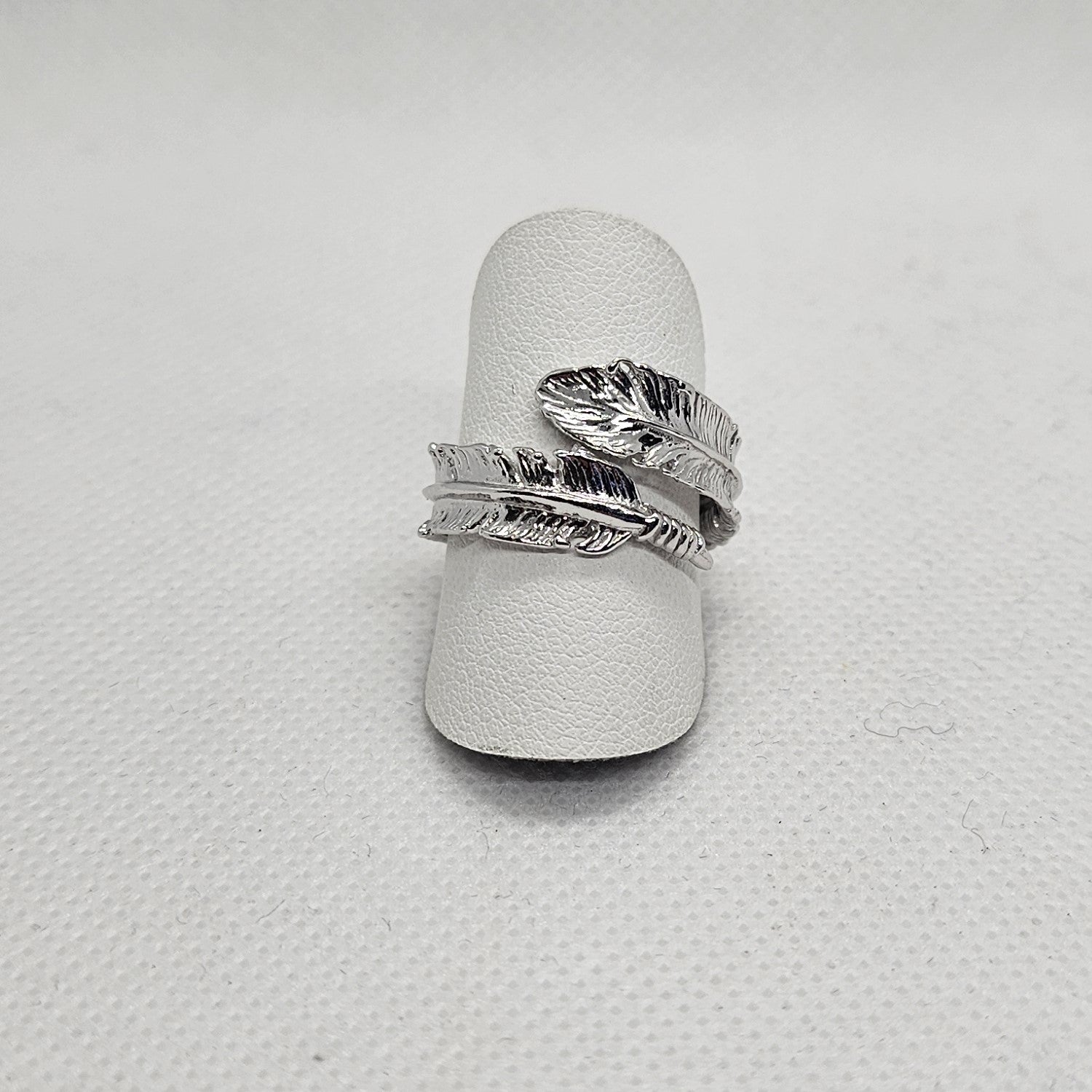 Anello Foglia in Argento - AN.114.69 Amanthia Argento bianco