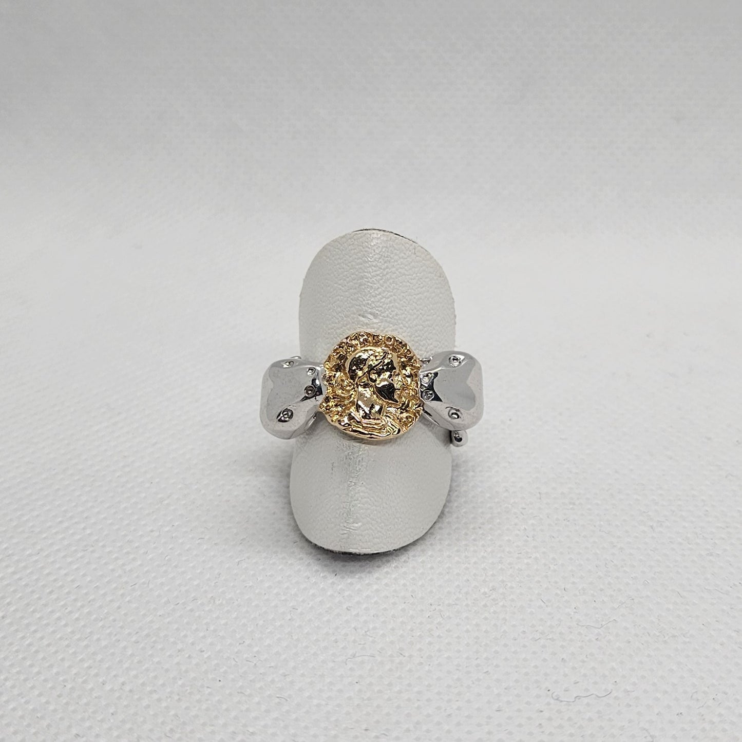Anello Fascia con Moneta in Argento - AN.MO.2.115 Amanthia