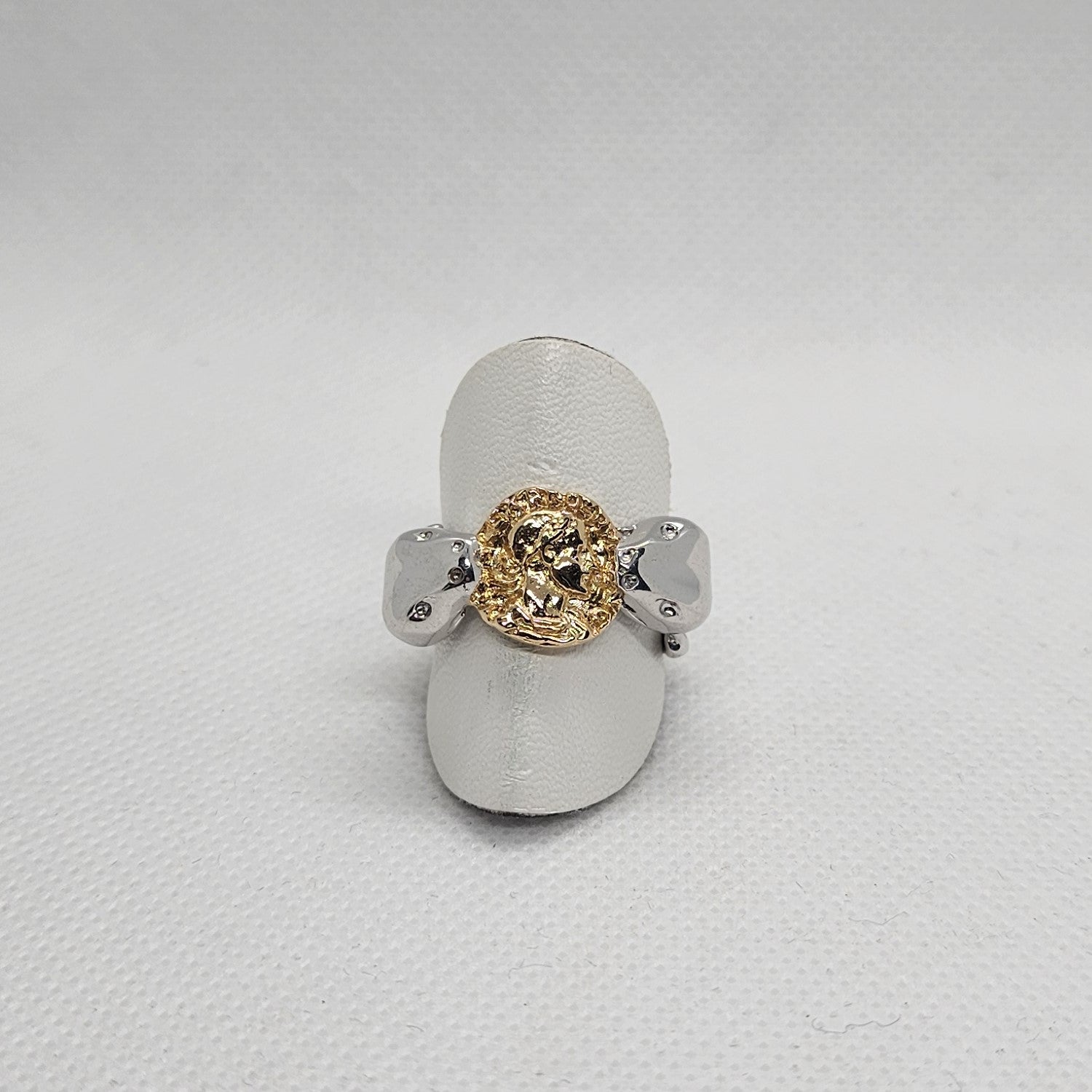 Anello Fascia con Moneta in Argento - AN.MO.2.115 Amanthia