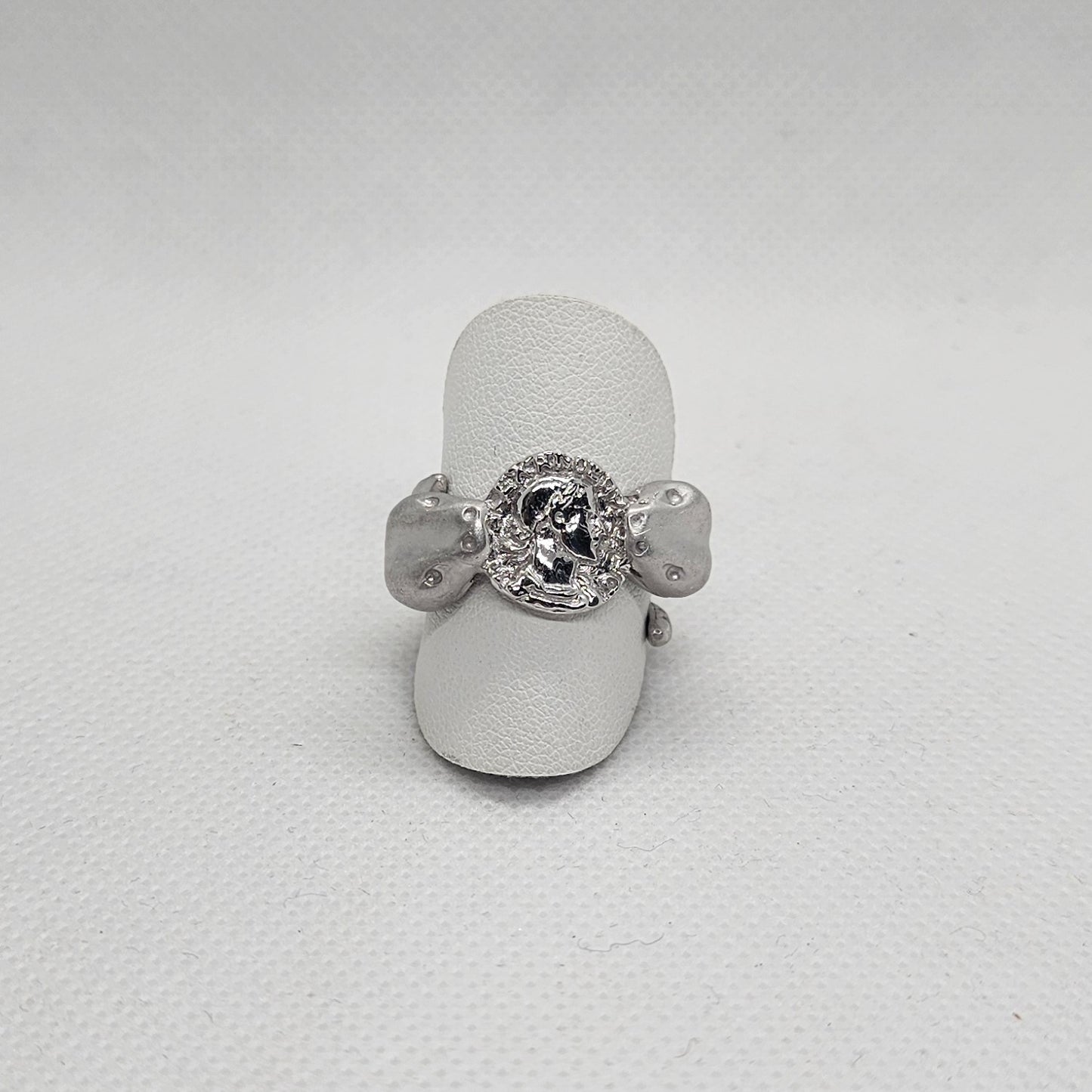Anello Fascia con Moneta in Argento - AN.MO.2.115 Amanthia