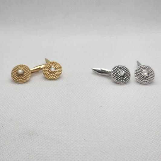 Gemelli in Argento e Madreperla - GE.MP.115 Amanthia