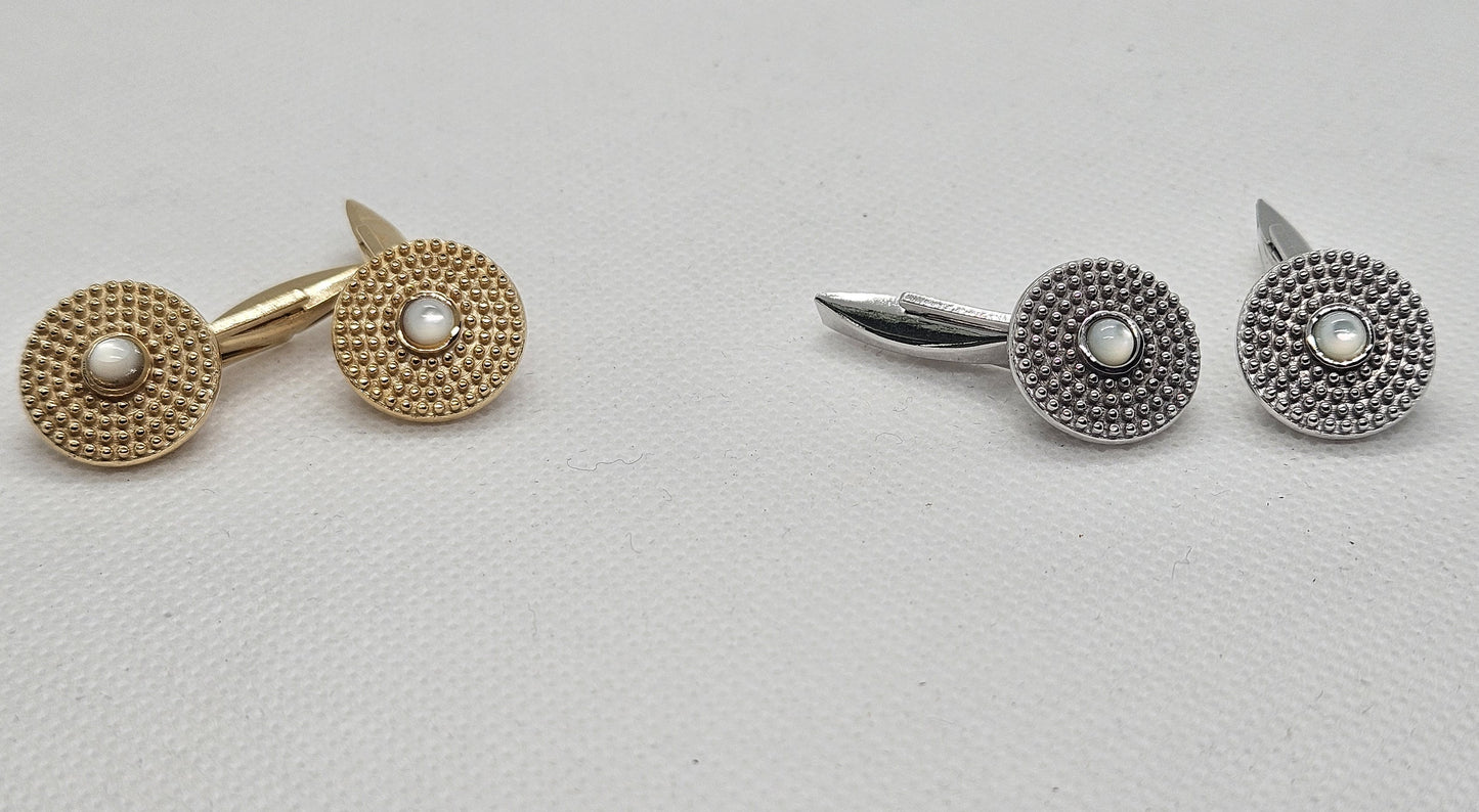 Gemelli in Argento e Madreperla - GE.MP.115 Amanthia