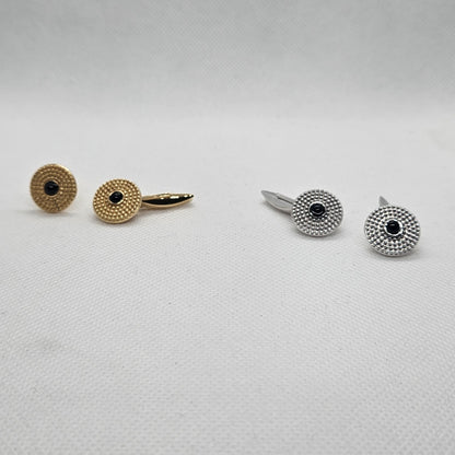 Gemelli in Argento e Onice - GE.ON.115 Amanthia
