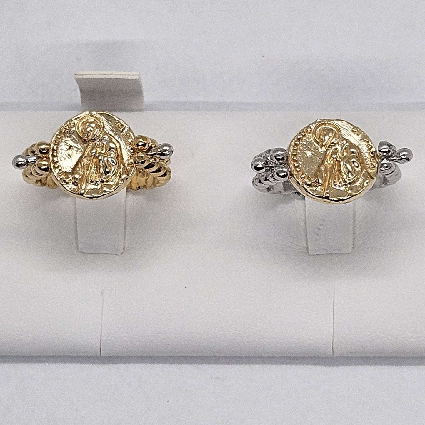 Anello Double Reverse San Francesco di Paola in Argento 925 - AN.DOUBLE.SF.7 Amanthia