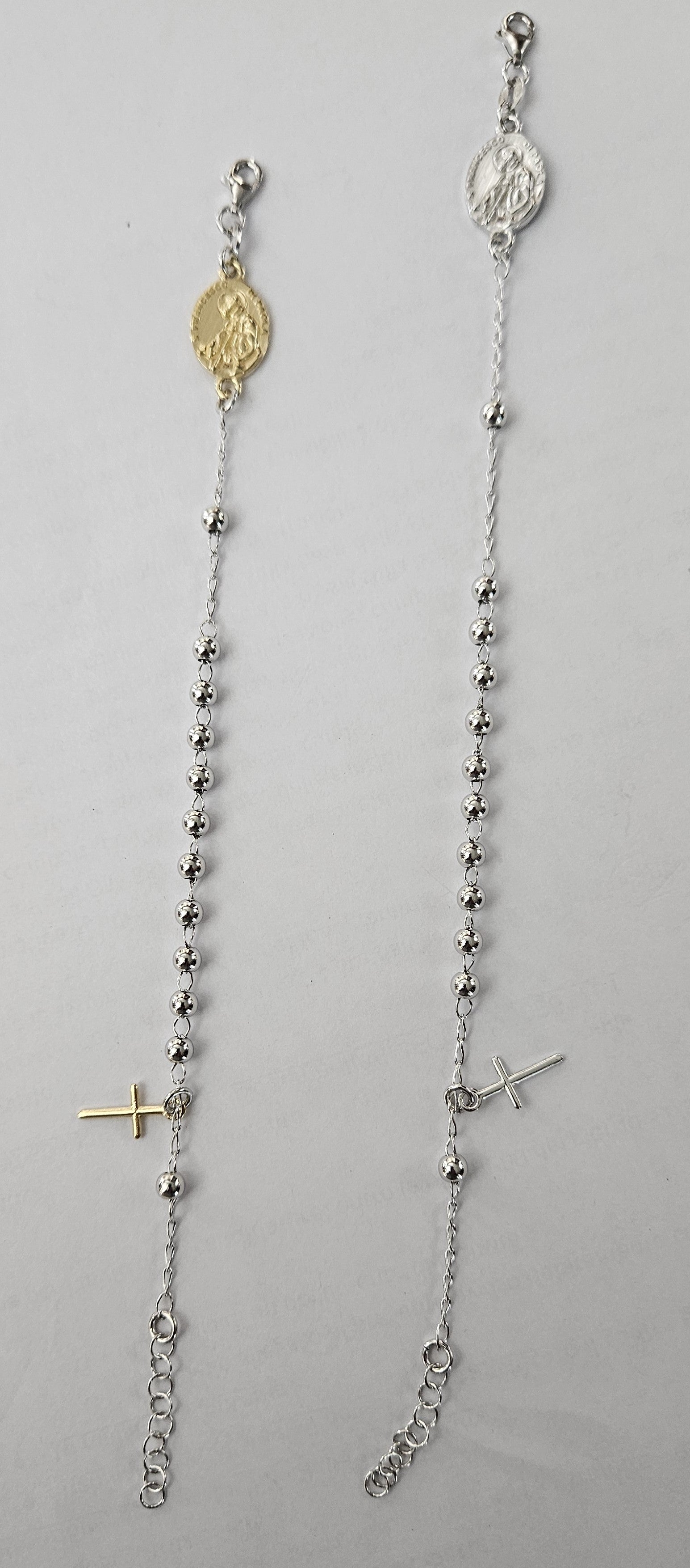 Bracciale Rosario San Francesco di Paola in Argento - BR.SF.ARG Amanthia