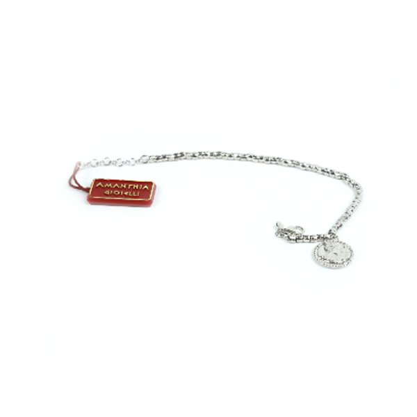 Bracciale con moneta dorata - BR.059  Amanthia   