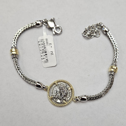 Bracciale San Francesco di Paola Argento - BR.U.SF  Amanthia   