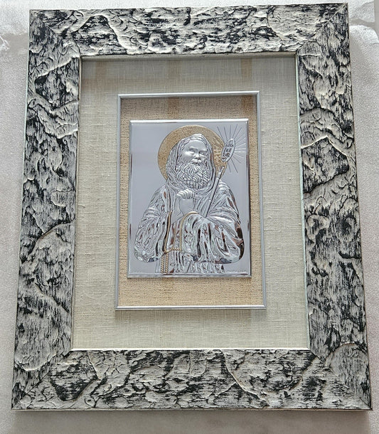 Quadro San Francesco di Paola - Q05-AG-ORO quadro Amanthia   