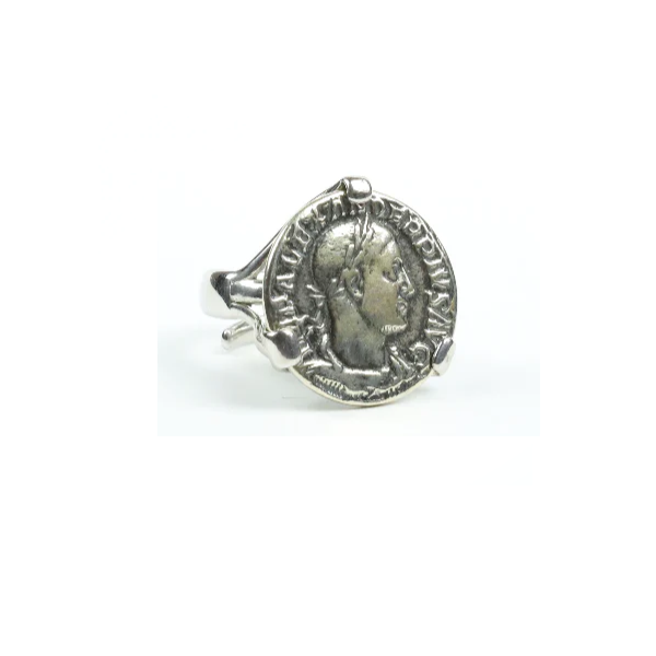 Anello Moneta - AN.075  Amanthia Argento bianco  