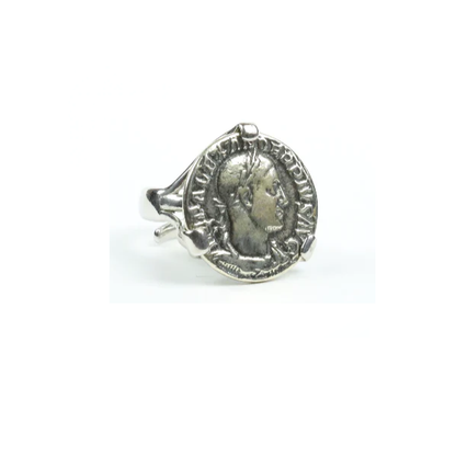Anello Moneta - AN.075  Amanthia Argento bianco  